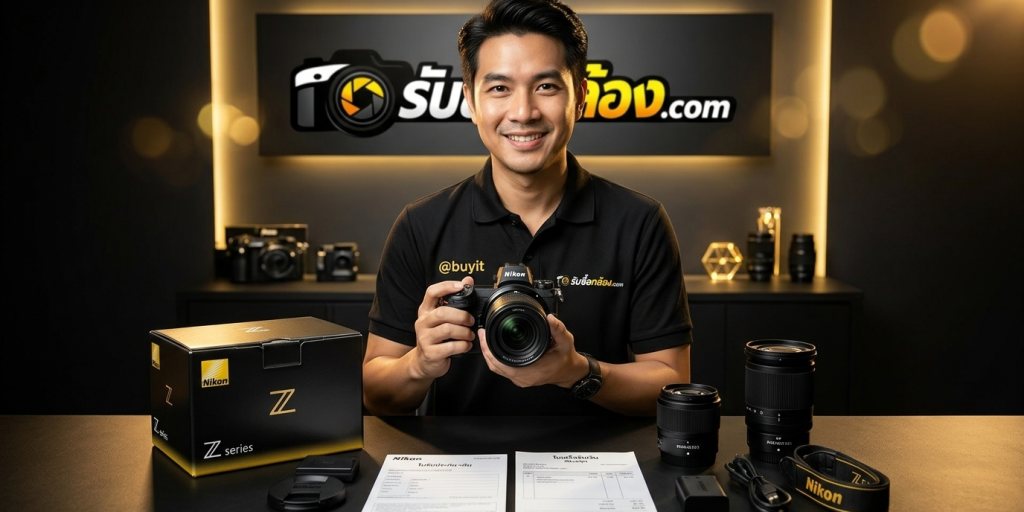 ภาพประกอบ ขายกล้อง Nikon Z Mirrorless ให้ร้านรับซื้ออย่างไรให้ได้ราคาสูง เอกสารและกล่องสำคัญแค่ไหน